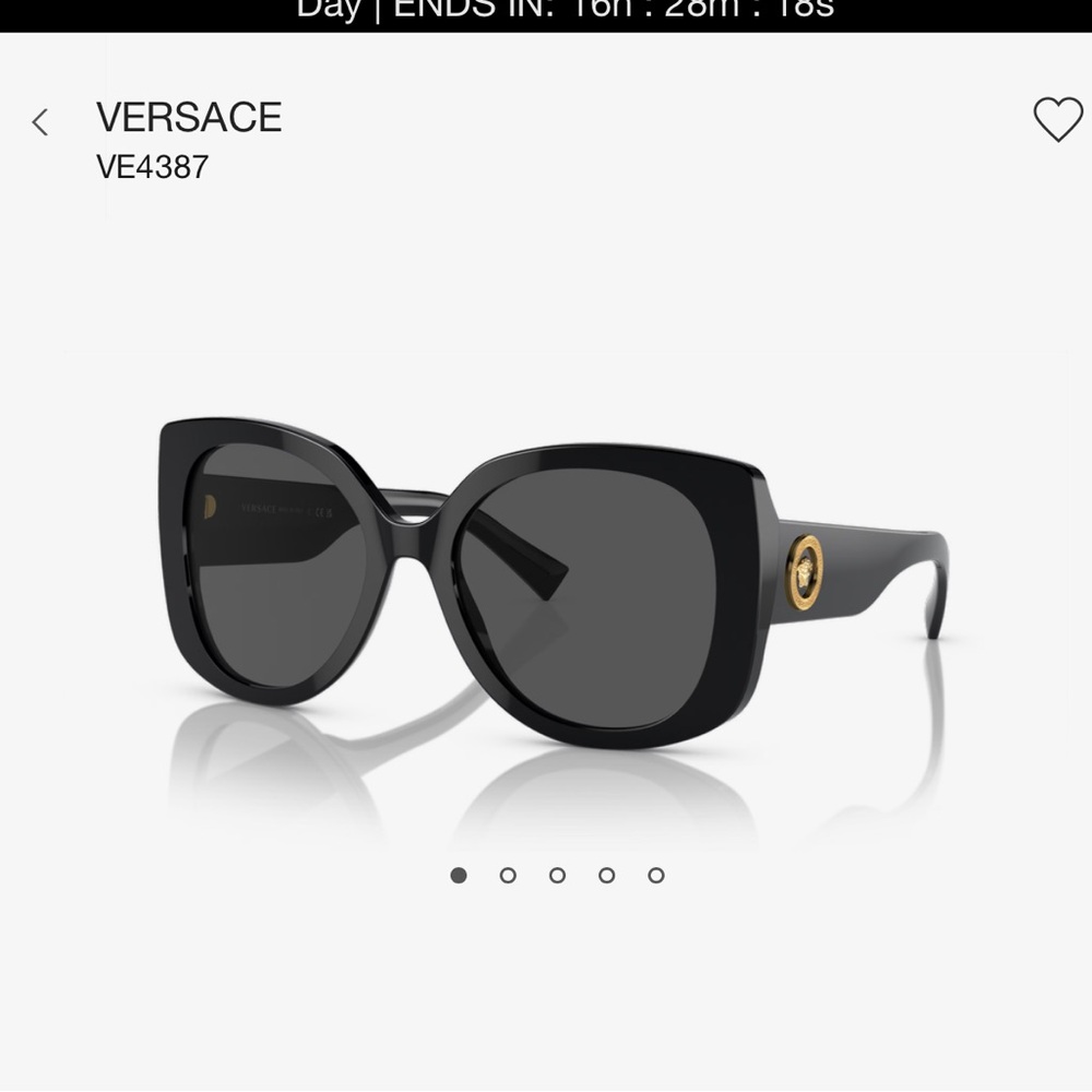 Great condition Versace VE4387 cat eye sunglasses